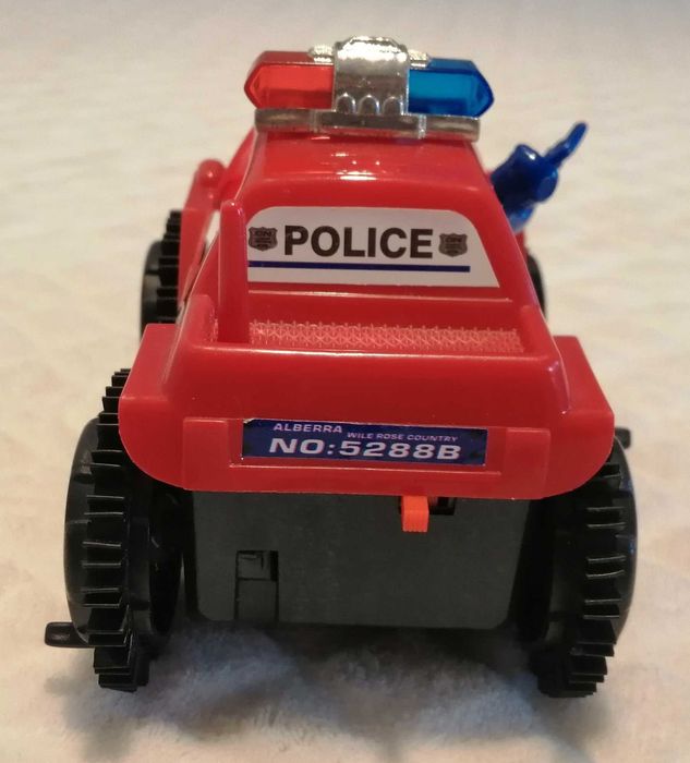 Policja, radiowóz, dżip, 11,5cm, napęd (Zabawka, Autko)