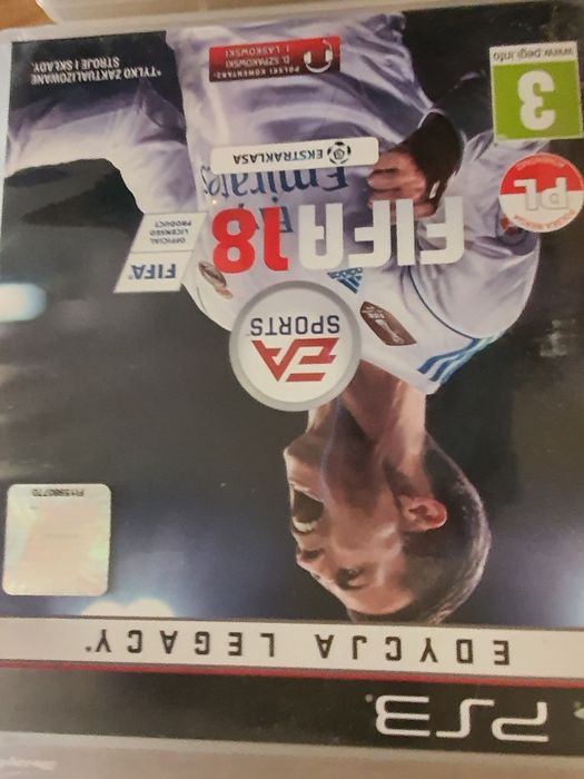 Fifa 18 Ps3 Sprzedam zamienię piłkarskie kolekcja Pl PES