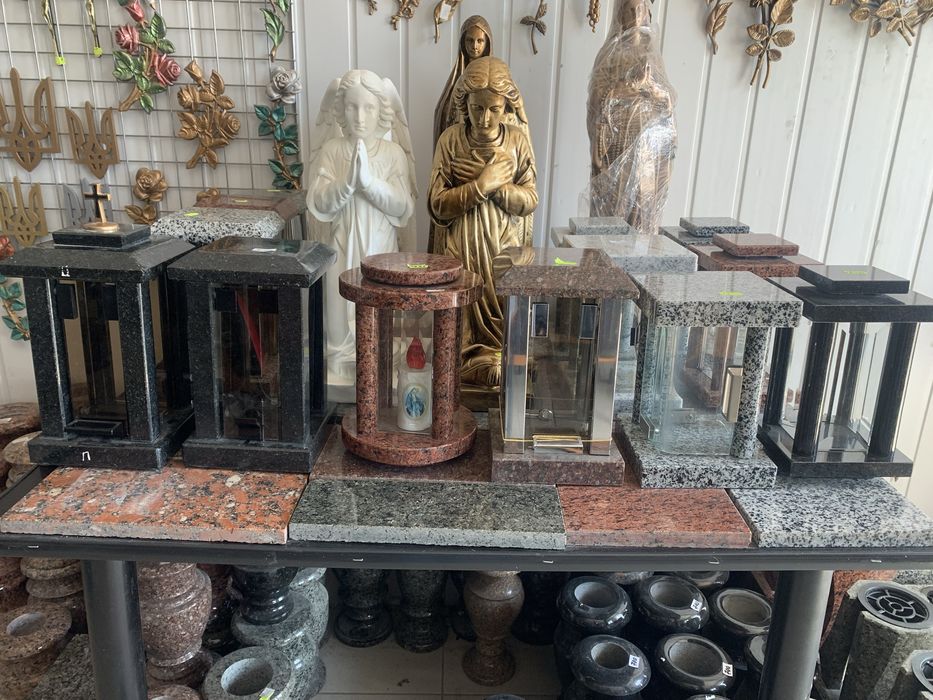 Новинка Підсвічник (лампадка) з граніту.