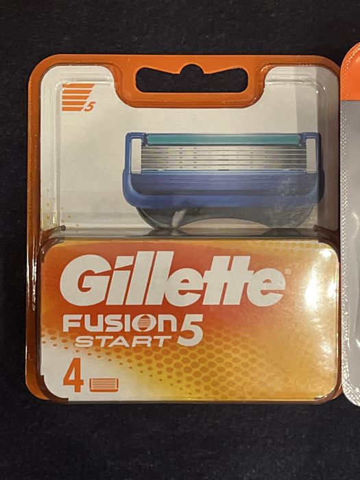 Gillette Fusion 5 Wkłady NOŻYKI OSTRZA 4 Szt