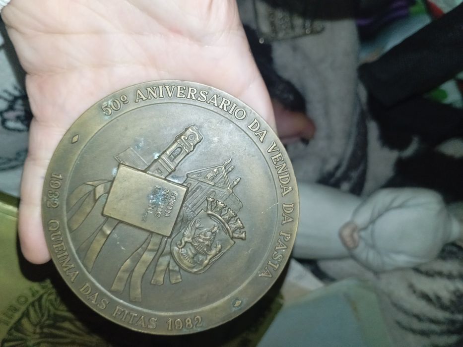 Medalha antiga ver fotos
