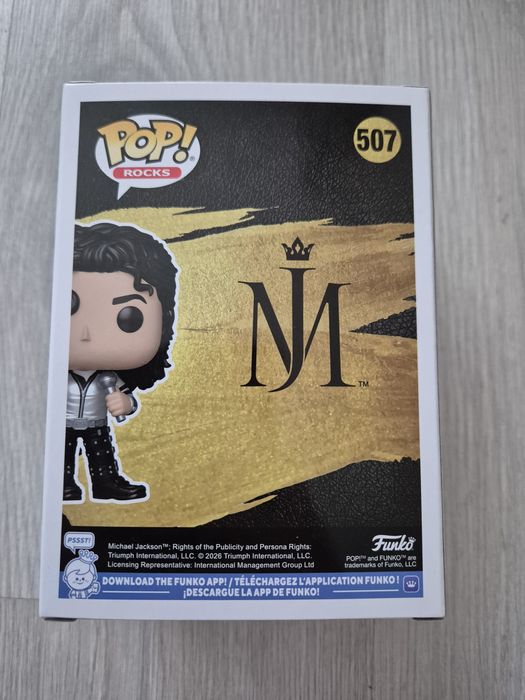 Michael Jackson Bad Tour figurka funko pop