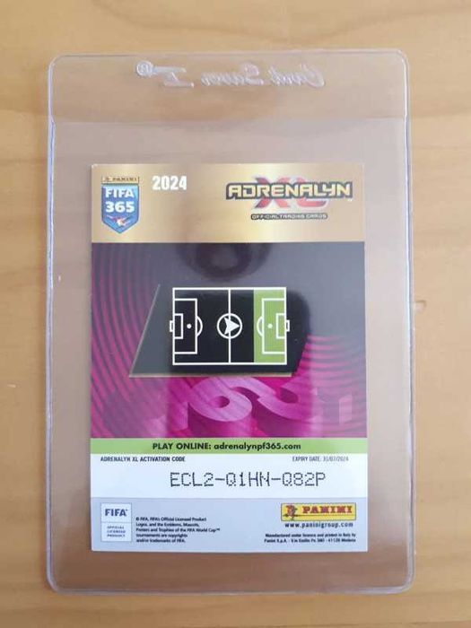 Carta Endrick Palmeiras Adrenalyn XL FIFA 365 Panini Real Madrid
