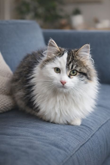 Пушистая котёнок девочка ищет дом! Стерилизуем! Котята