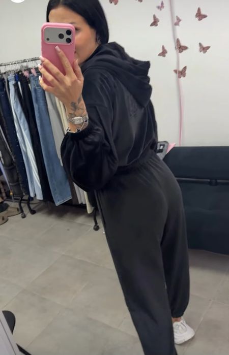 Dres damski hit welur Balensiaga M pink,chocolate
