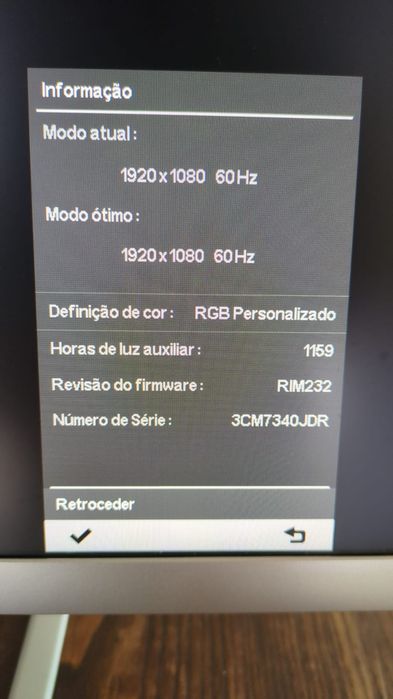 HP Monitor for PC / PlayStation64752120120579123