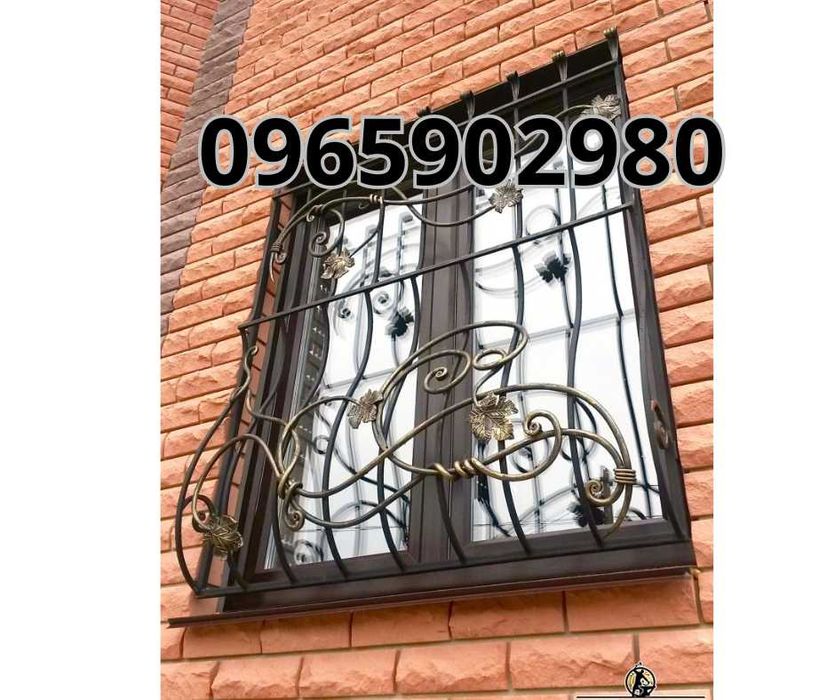 Металлические решётки для окон