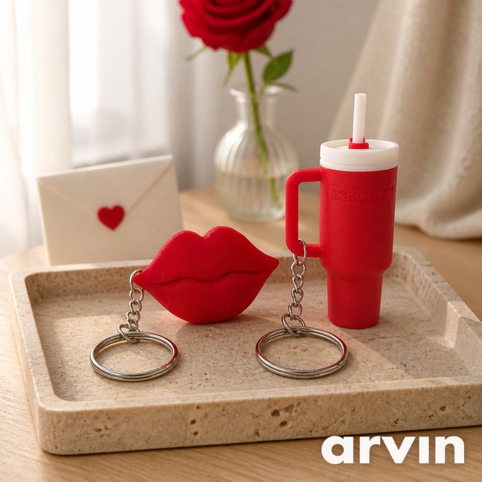 chaveiros de impressao 3D personalizado