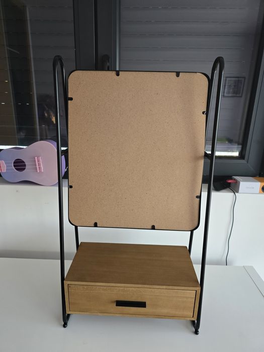 Espelho de mesa  com gaveta HENRY