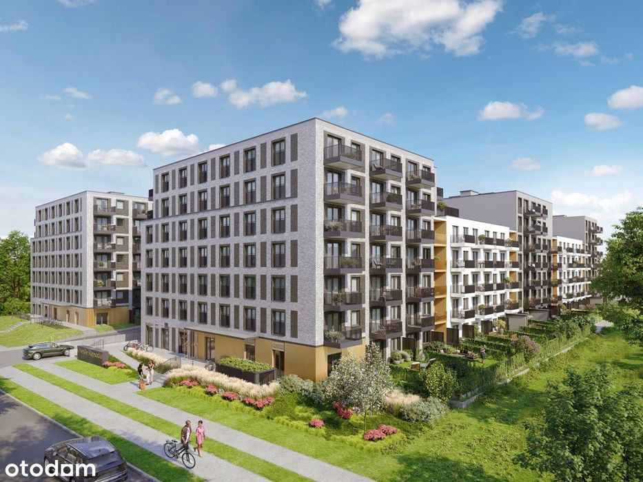 2-pokojowe mieszkanie 39m2 + balkon Bez Prowizji