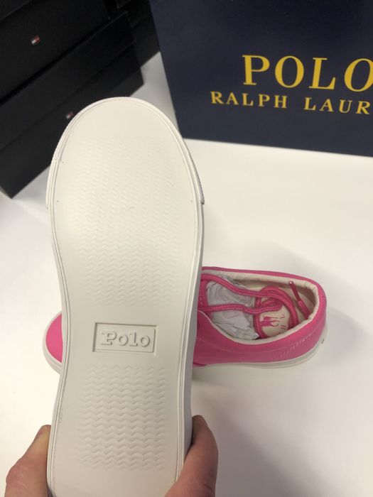 Polo Ralph Lauren róż neon r.37,5