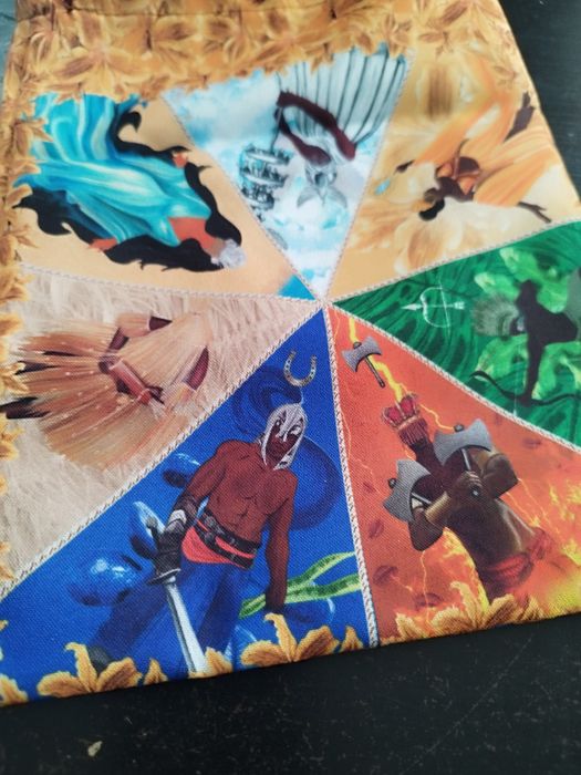 Saco 7 linhas de umbanda, bolsa orixás