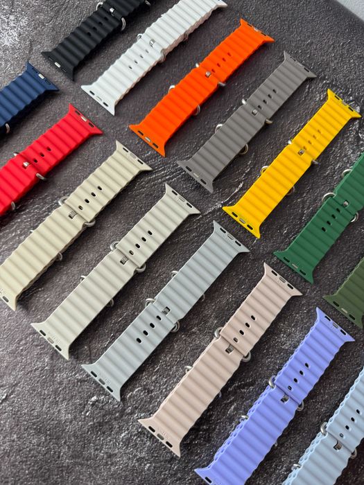 Силіконовий ремінець Ocean Band Apple Watch Ultra 1 2 49 mm