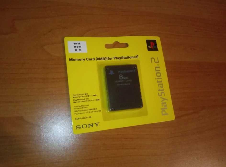 Nowa oryginalna karta pamięci Sony Playstation 2 PS2 8 MB