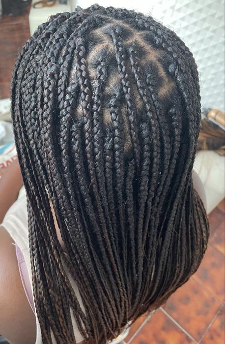 Aplicação de tranças