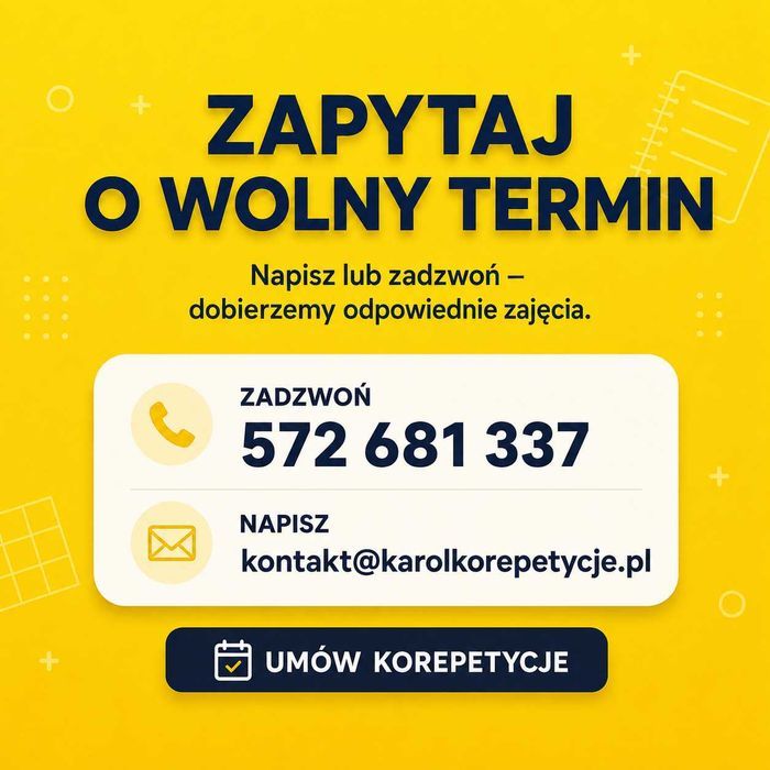 Korepetycje Angielski | Stały Korepetytor i Plan Nauki