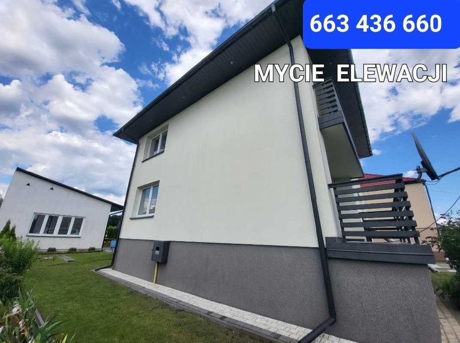 Mycie elewacji mycie kostki brukowej Ryki