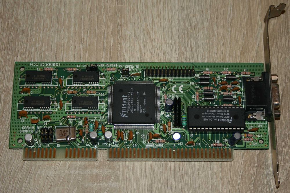 Sprawne retro części komputerowe 1996 – procek, płyta, RAM, grafika