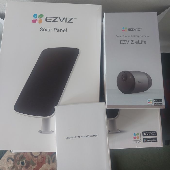Kamera zewnętrzna Ezviz eLife BC1C +panel słoneczny