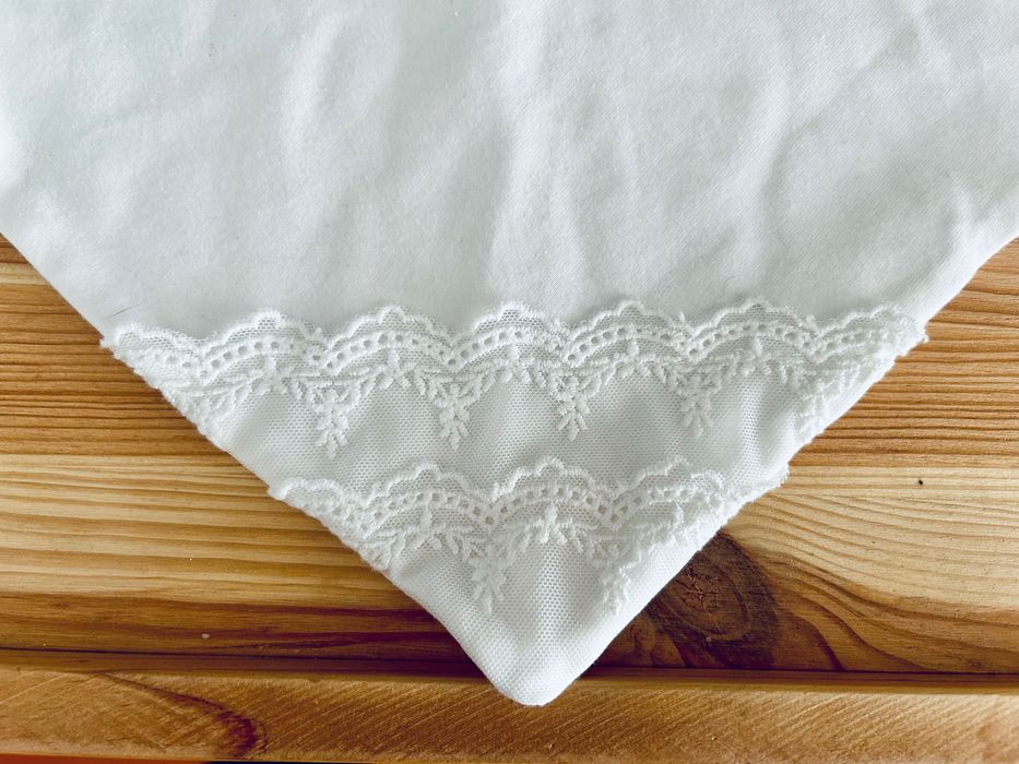 Czapka ecru Anastazja i apaszka - Noeli