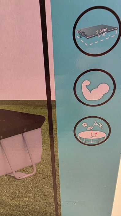 Cobertura de piscina desmontável