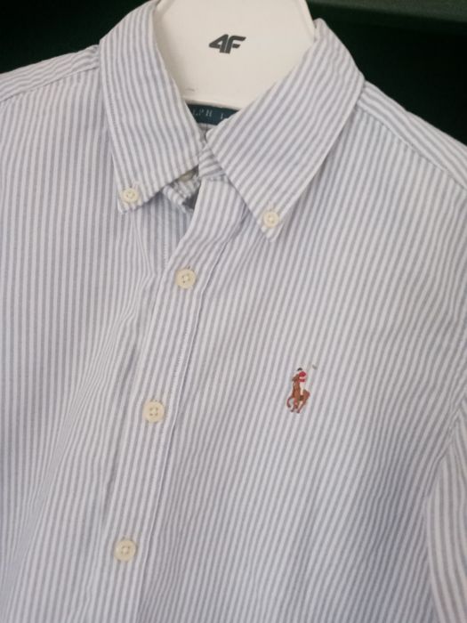 RALPH LAUREN koszula Oxford paski rozmiar S (4)