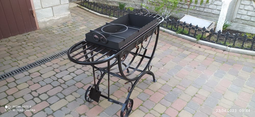 Кований мангал з підставкою під казан/метал 4мм./Ручна робота