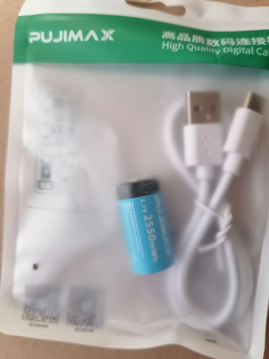 PUJIMAX Аккумулятор 1200 мА/h Крона 6F22 (CR-9V) 9 V, CR123A 3.7 V: 250 ...