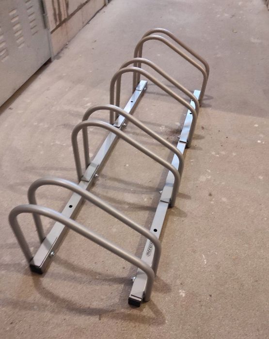 Stojak na 4 rowery - stal nierdzewna, parking rowerowy