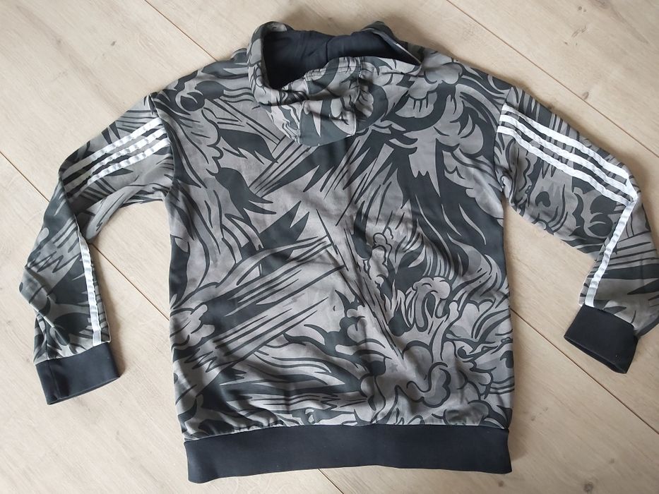 Bluza młodzieżowa adidas b arkdt3 fz hood GT0359