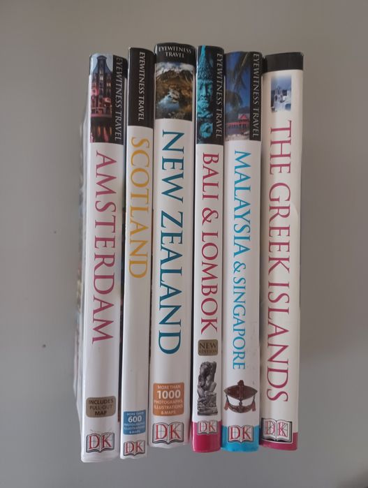 Guias de viagem DK American Express em inglês