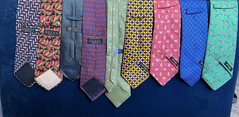 Продам галстуки, чоловічі краватки відомих італійських брендів