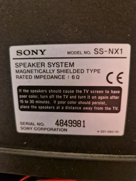Zestaw głośnikowy Sony 2+3