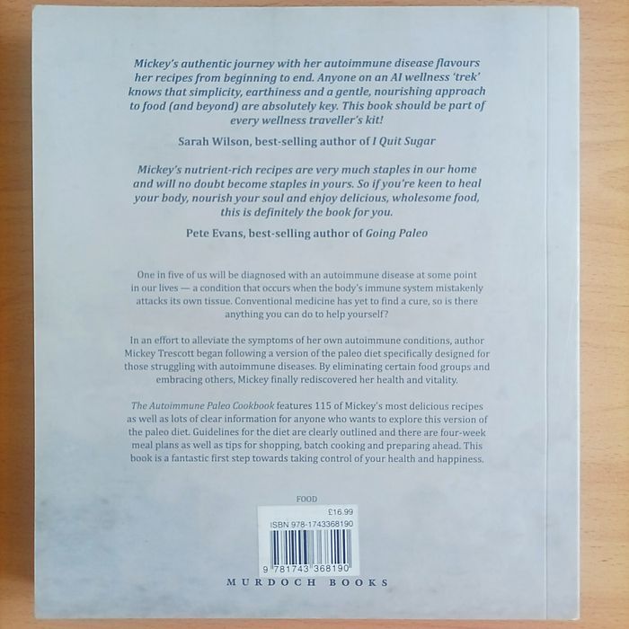 The Autoimmune Paleo Cookbook