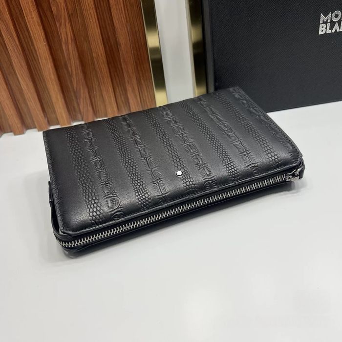 Клатч барсетка шкіряна montblanc