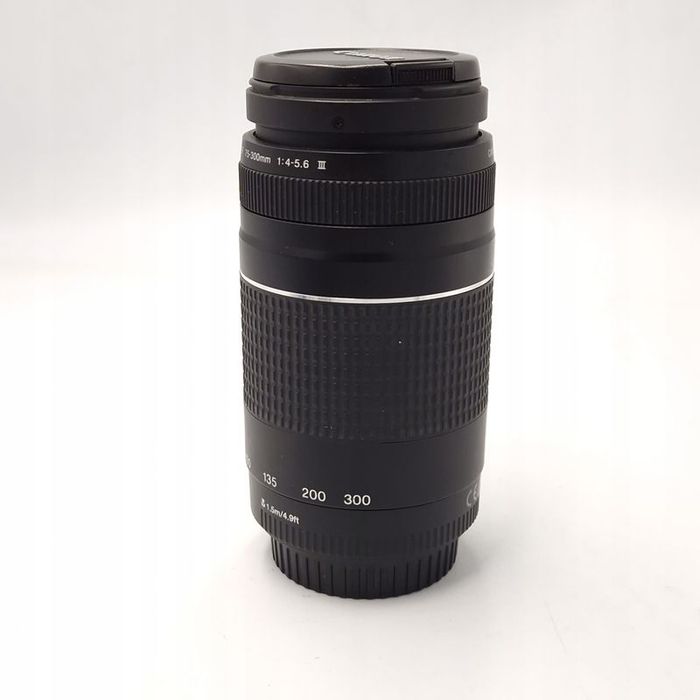 Canon EF 75-300 mm F 4-5,6 III avec boite comme neuf - Catawiki