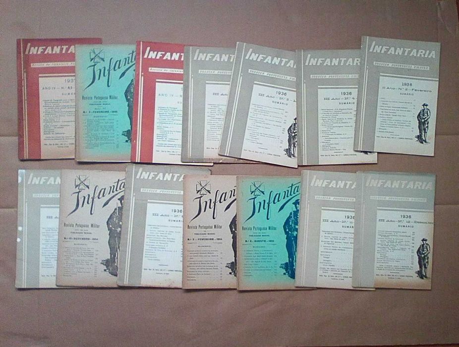 Revista Infantaria conjunto 33 volumes