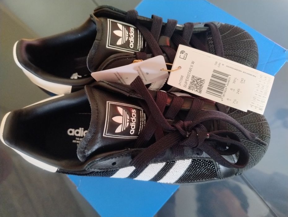 Sapatilhas Superstar II Adidas com missangas n39 1/3