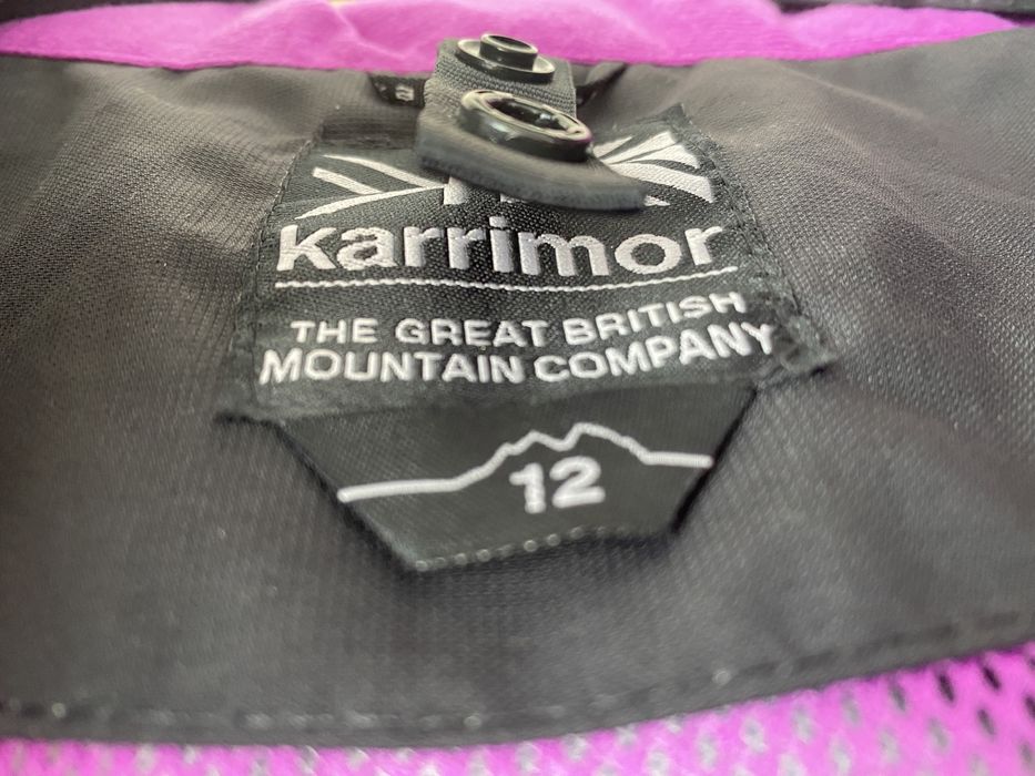 Casaco preto impermeável Blusão Karrimor (M) - como novo