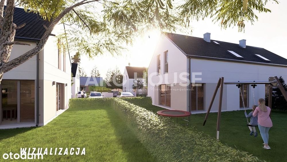 BLIŹNIAK | 116 m2 | 5 pokoji | Krynice | Las - 0%