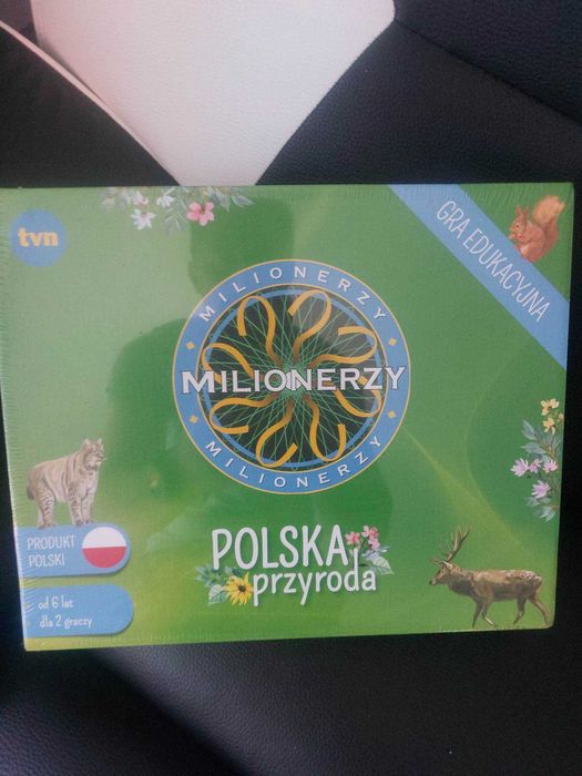 Milionerzy. Polska przyroda, gra edukacyjna