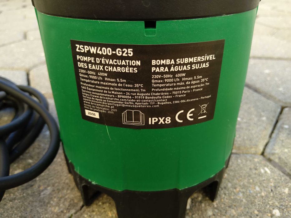 Bomba de imersão