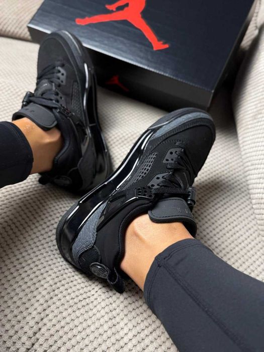 Мужские кроссовки Nike Air Jordan 3 "Spizike Low Black Cat" 40-45