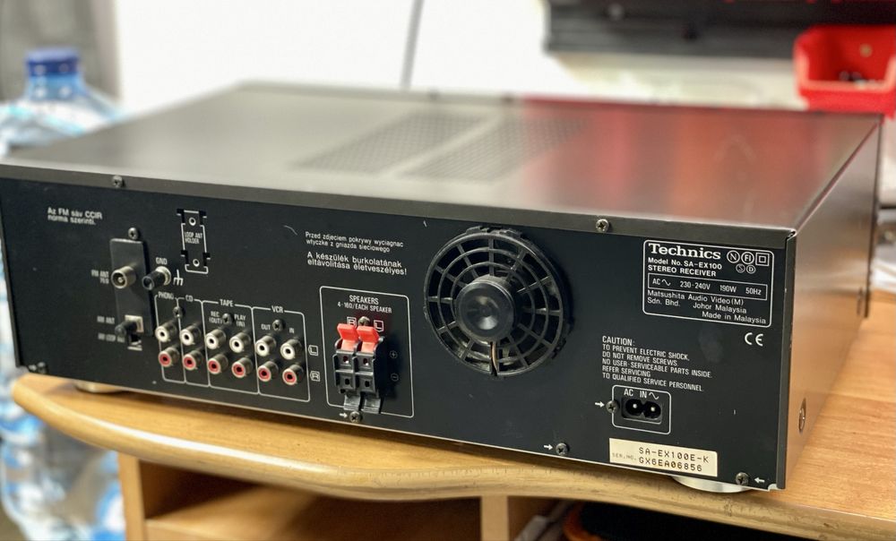 Wzmacniacz amplituner TECHNICS SA-EX100 do Tonsil Altus