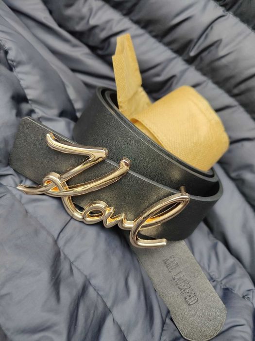 Pasek klamra Karl Pinko Unisex Paski Louis LV Vuitton