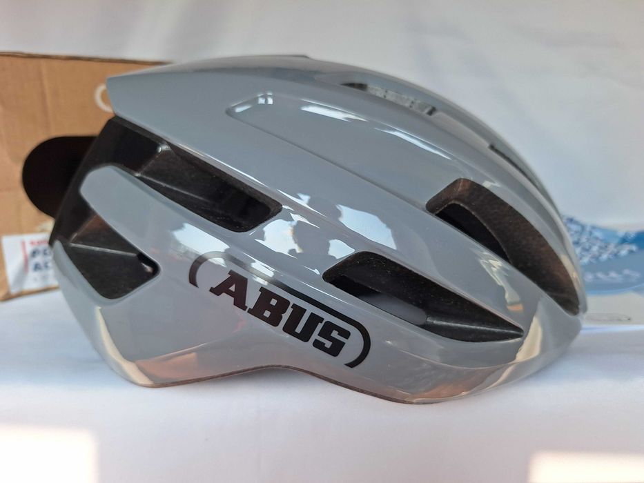 Kask rowerowy Abus Powerdome Ace Race Grey L 57-61cm