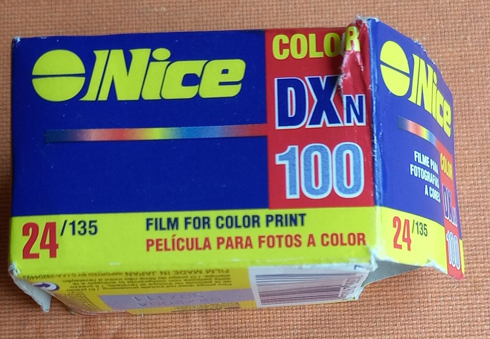 rolo para maquina de fotografia novo