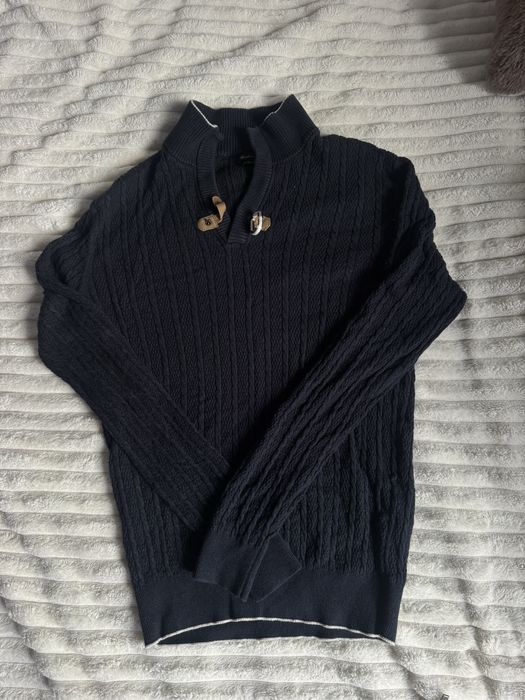 sweter męski kaszmir i wełna massimo dutti