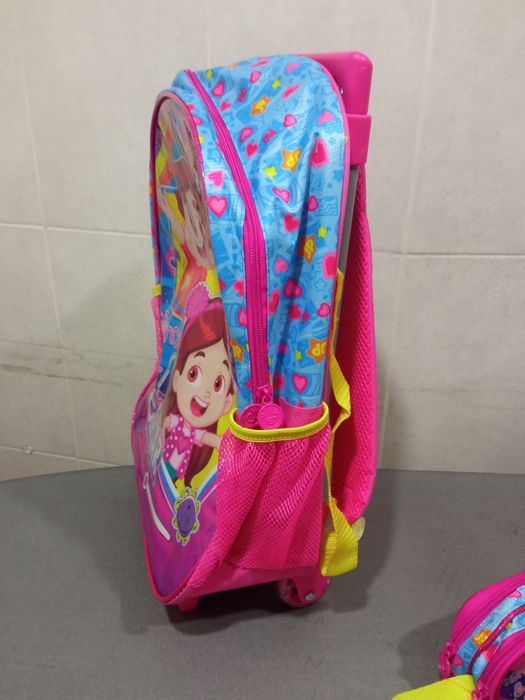 Mochila e porta lápis novos Maria Clara & JP
