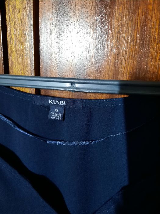 Vestido casual azul marinho